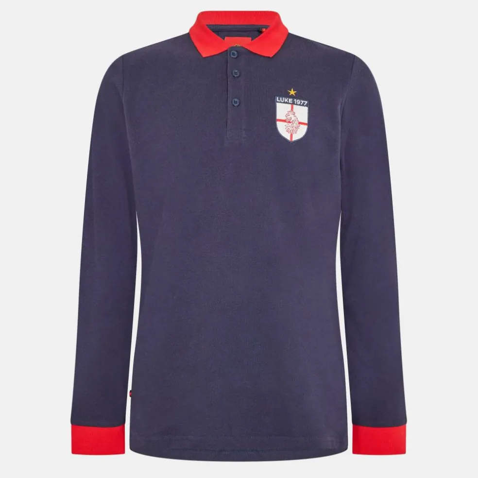 Men's Bobbys Long-Sleeve Polo Shirt