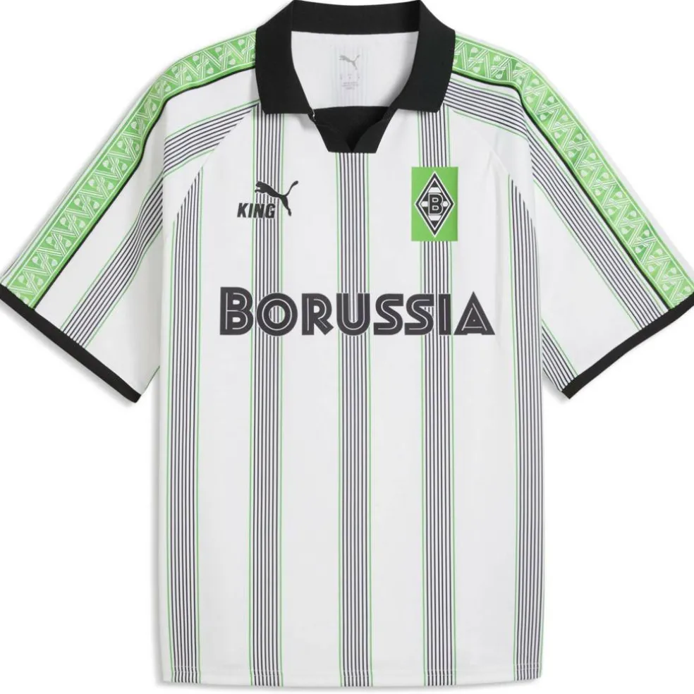 Mens Borussia Monchengladbach Home Retro 1996/97 Football Shirt