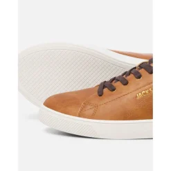 Men's Bosley PU Casual Low-Top Trainers