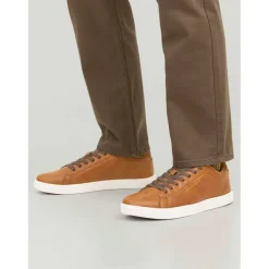 Men's Bosley PU Casual Low-Top Trainers