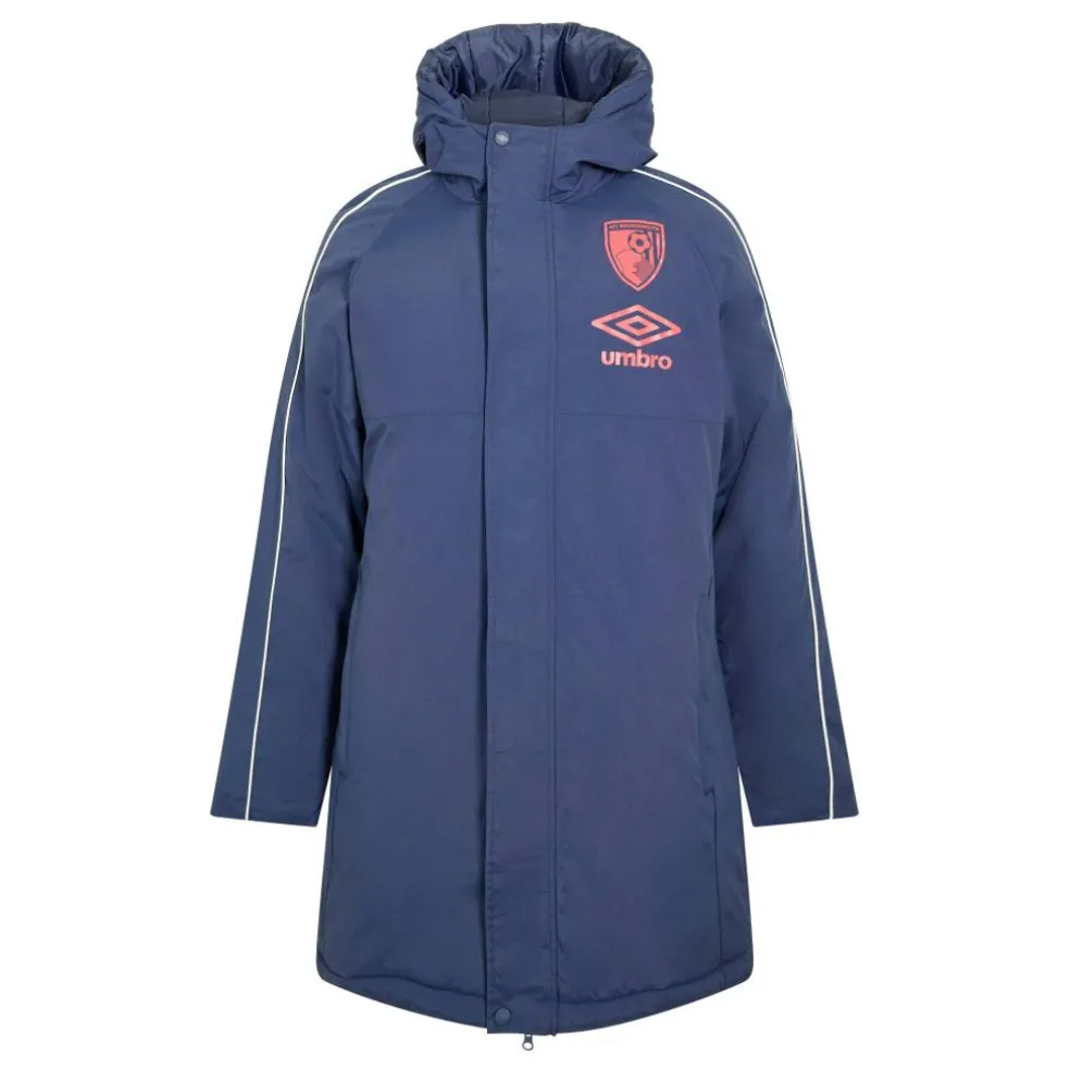 Men's Bournemouth Travel 2025 2026 Long Sleeve Licensed Rain Anorak