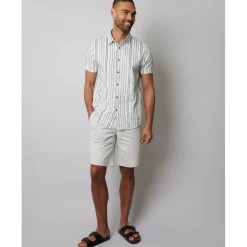 Men's Brownhill Short-Sleeve Patterned Shirt