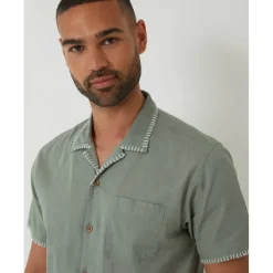 Men's Burnley Short-Sleeve Patterned Shirt