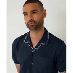 Men's Burnley Short-Sleeve Patterned Shirt