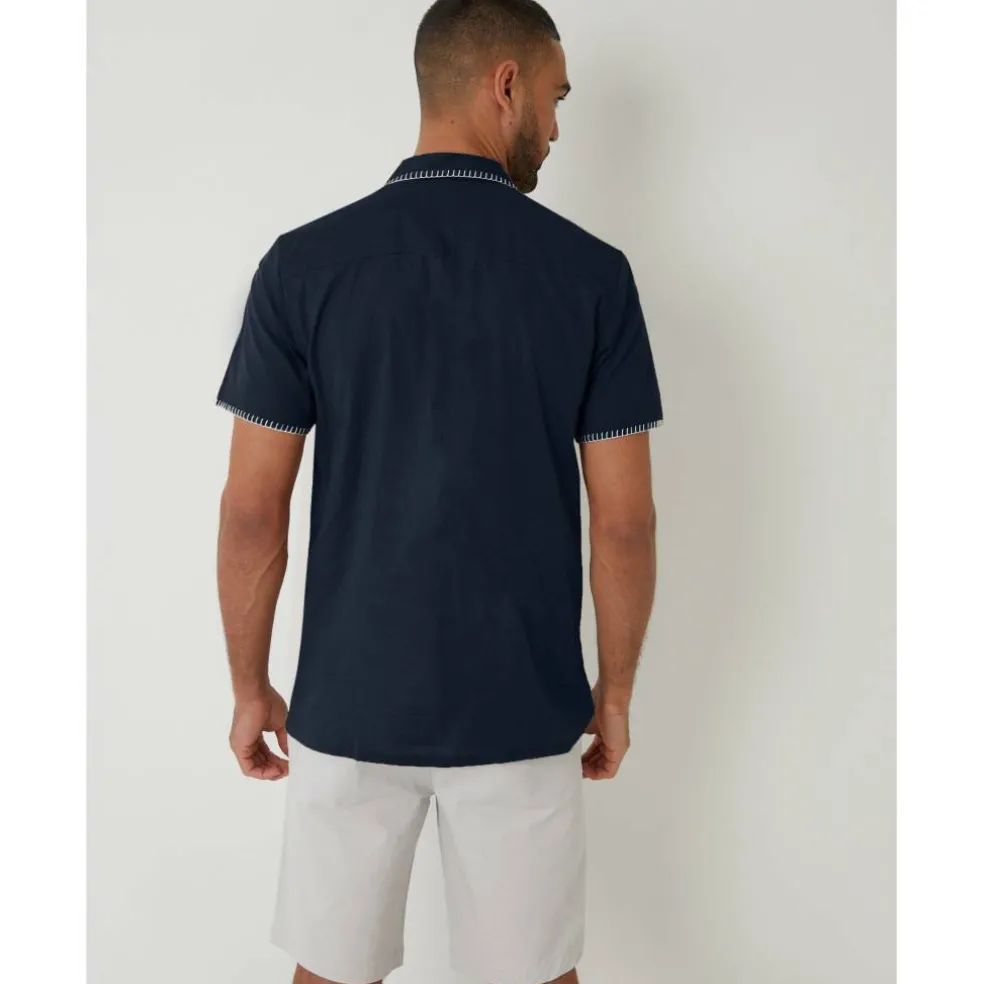 Men's Burnley Short-Sleeve Patterned Shirt