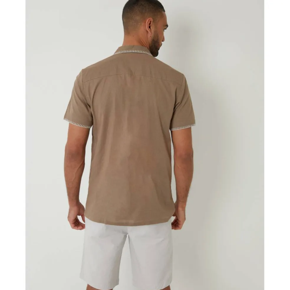 Men's Burnley Short-Sleeve Patterned Shirt