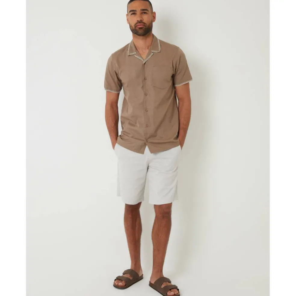 Men's Burnley Short-Sleeve Patterned Shirt