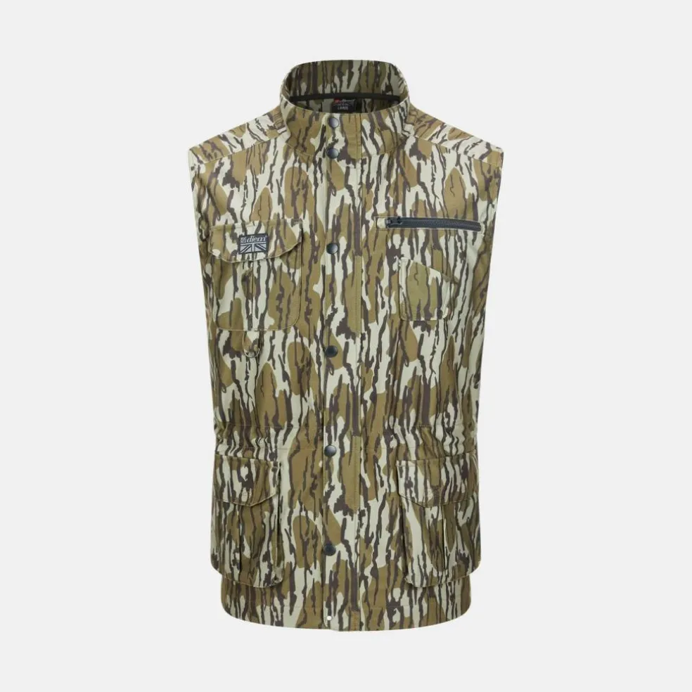 Men's Camo Multi Pocket DWR Performance Training Gilet