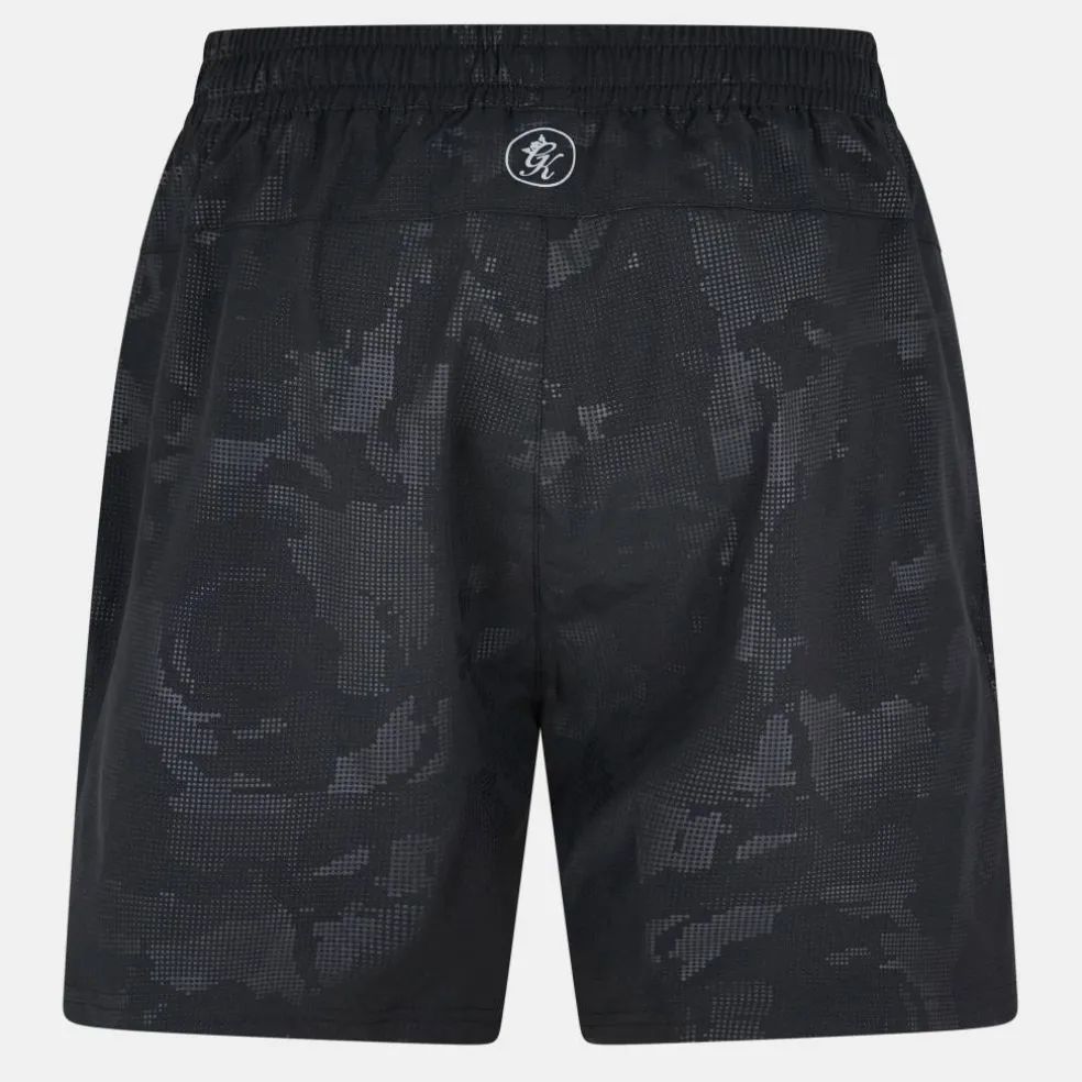 Mens Camo Performance Gym Shorts