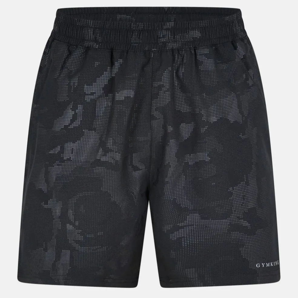Mens Camo Performance Gym Shorts