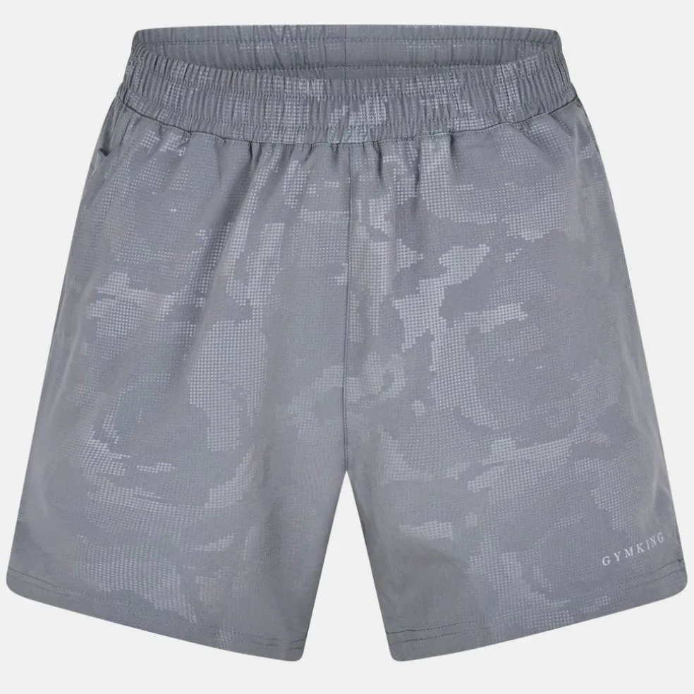 Mens Camo Performance Gym Shorts