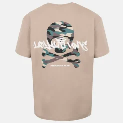Men's Camo Skull Regular Fit T-Shirt