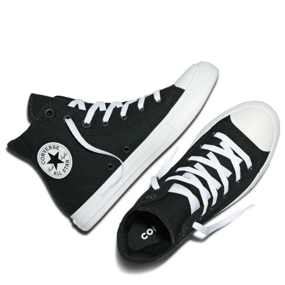 Men's Canvas High-Top Trainers