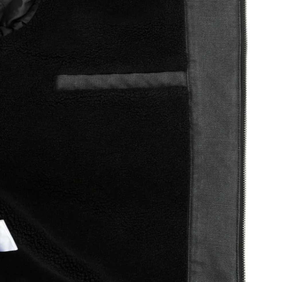 Men's Canvas Long Sleeve Full Zip Bomber Jacket