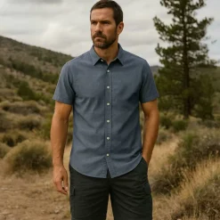 Men's Celsius Plain Short Sleeve Shirt