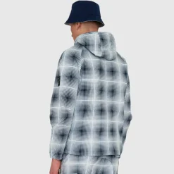 Men's Check Short Puffer Jacket