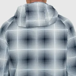 Men's Check Short Puffer Jacket