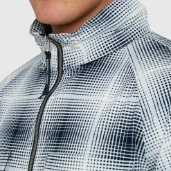 Men's Check Short Puffer Jacket
