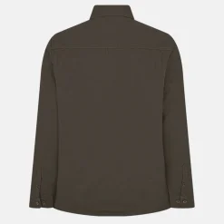 Men's Cheque Lined Long-Sleeve Shirt