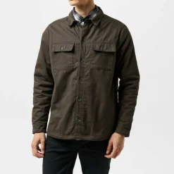 Men's Cheque Lined Long-Sleeve Shirt