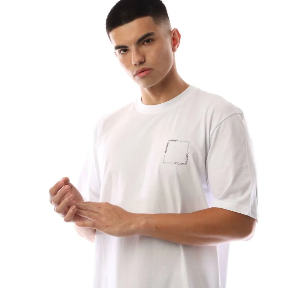 Men's Chvrn Box Regular Fit T-Shirt