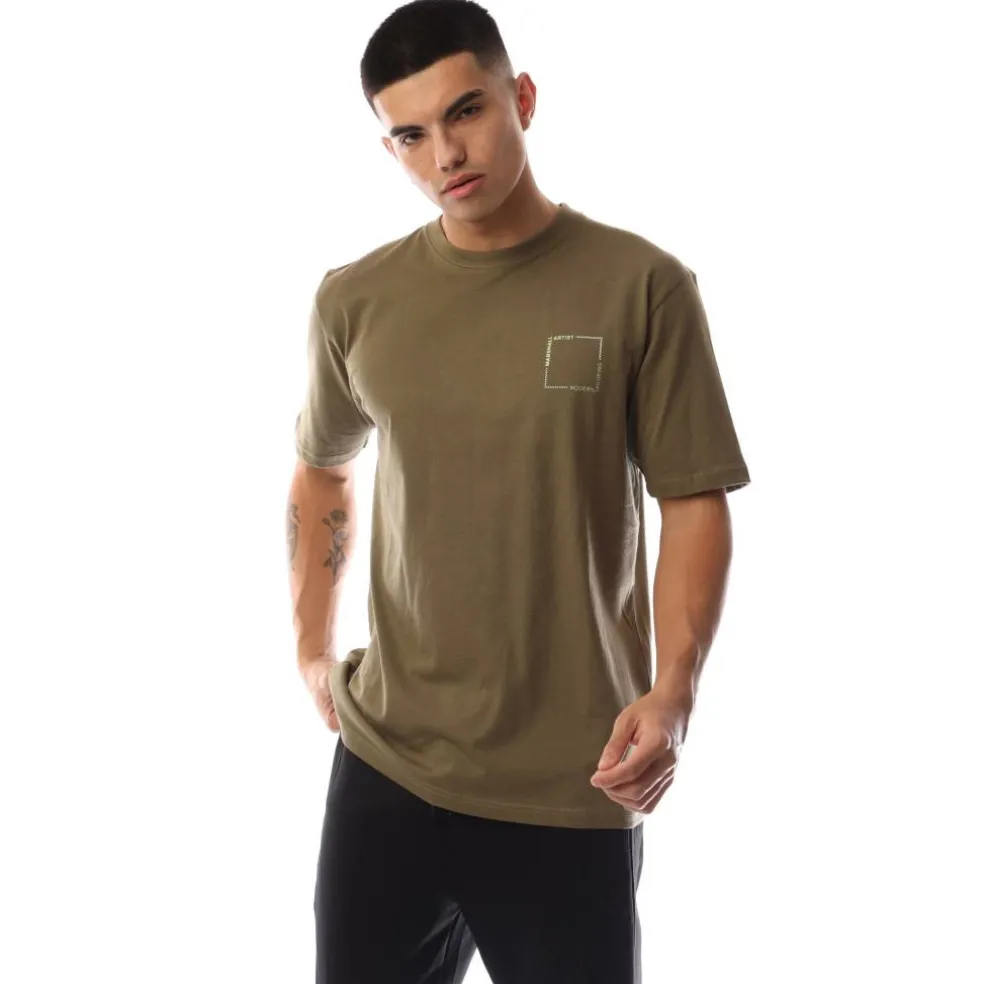 Men's Chvrn Box Regular Fit T-Shirt