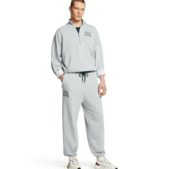 Men's Closed Hem Fleece Terry Joggers