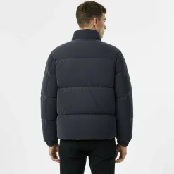 Men's Corduroy Short Puffer Jacket
