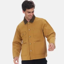 Men's Cotton Long Sleeve 4 Pocket Overshirt