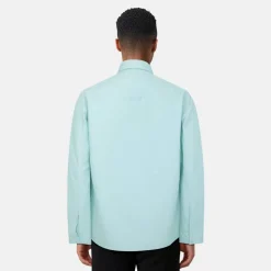 Men's Cotton Long Sleeve Zip Overshirt