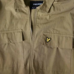 Men's Cotton Long Sleeve Zip Overshirt