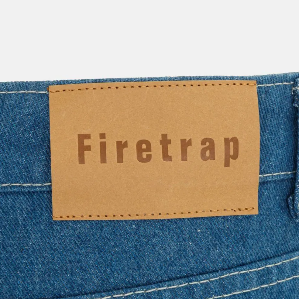 Men's Cotton Mid Rise Straight Leg Jeans