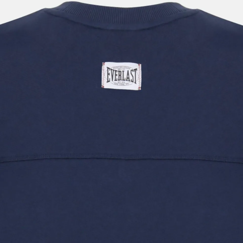 Men's Cotton Sleeveless Oversized Fit Crew Sweatshirt