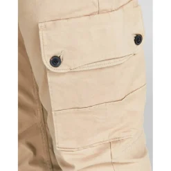 Men's Cuffed Cargo Trousers