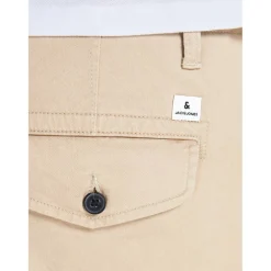 Men's Cuffed Cargo Trousers