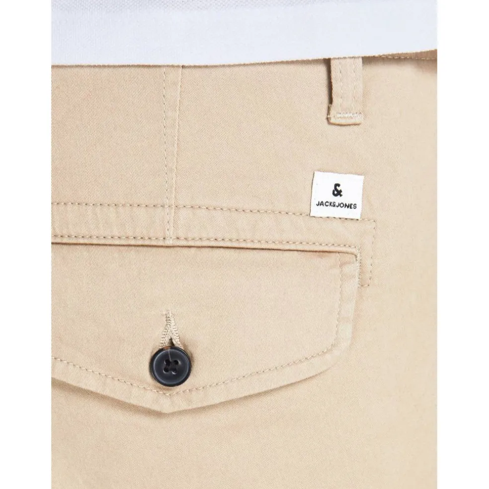 Men's Cuffed Cargo Trousers