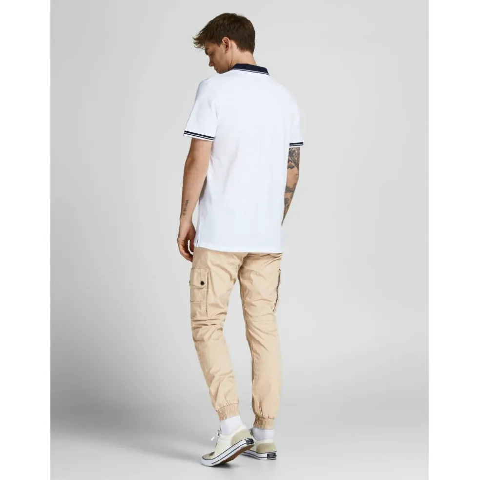 Men's Cuffed Cargo Trousers