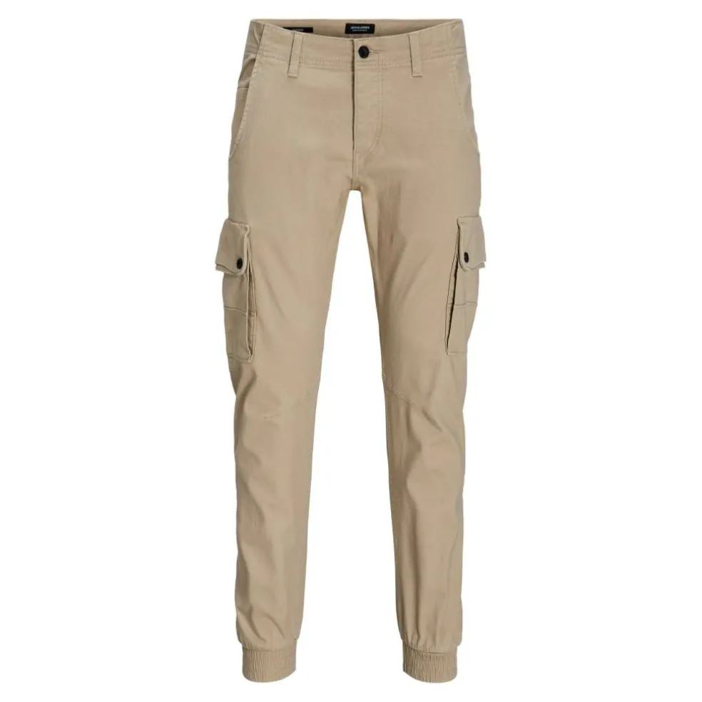 Men's Cuffed Cargo Trousers