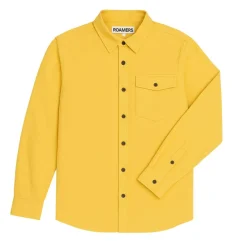 Men's Daisen Long Sleeve Plain Shirt