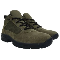 Men's Delia Premium Leather Ankle Lace Up Hiker Rugged Boots