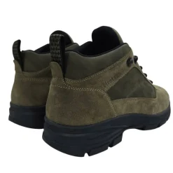 Men's Delia Premium Leather Ankle Lace Up Hiker Rugged Boots