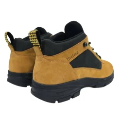 Men's Delia Premium Leather Ankle Lace Up Hiker Rugged Boots