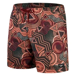Men's Digital Printed 18-Inch Swim Shorts