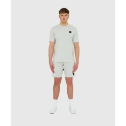 Men's Drawstring Logo Patch Chino Shorts