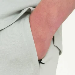 Men's Drawstring Logo Patch Chino Shorts