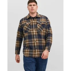 Men's Eddie Flannel Long Sleeve Comfort Fit Overshirt
