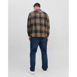 Men's Eddie Flannel Long Sleeve Comfort Fit Overshirt