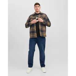 Men's Eddie Flannel Long Sleeve Comfort Fit Overshirt