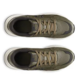 Men's Edge Leather Low-Top Trainers