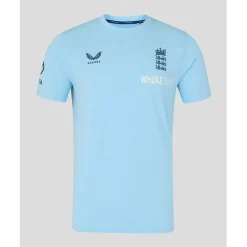 Mens 26/27 England Cricket Crew Neck T-Shirt